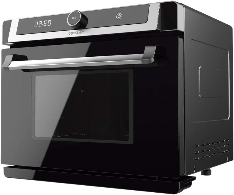 Cecotec Four à vapeur Bake&Steam 4000 Combi Gyro. Four 3 en 1: fusion vapeur, convection et friteuse à huile, capacité 40 litres, 7 fonctions, puissance 2400 W