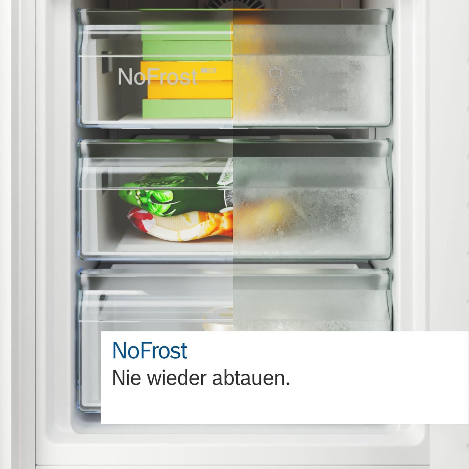 KGN367LDF- Série 4,Réfrigérateur combiné pose-libre,186 x 60 cm,Inox