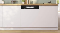 Bosch SMI4HCB19E, Série 4, Lave-vaisselle encastrable, 60cm, 14 couverts, Silence Plus 42 dB, Bandeau noir
