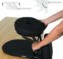 EARTHLITE Travelmate Accessoire pour table de massage - kit de massage têtière et dessus de table, équipement pour récupération post-vitrectomie