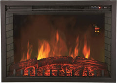 Chemin’Arte Insert Électrique à Encastrer - Effet Flammes - LEDs - Oxford XL - 2000W - Conçu en France - Garanti 2 Ans