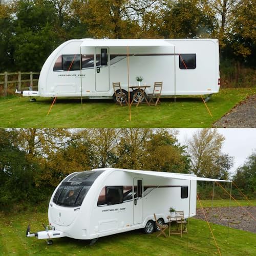 Unikka Comfort Pare-Soleil pour Caravane Camping-Car Compatible avec Thule Fiamma (400 * 240cm)