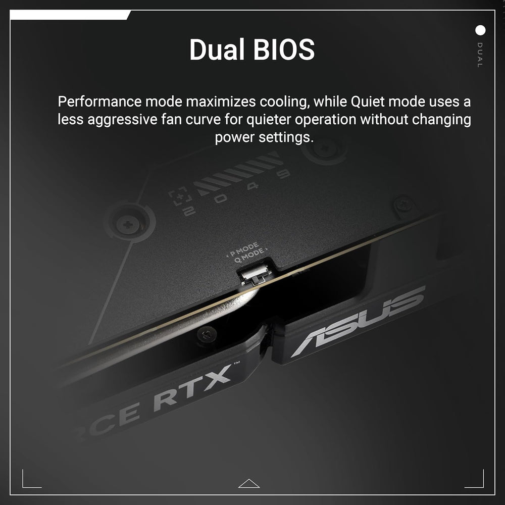 Asus Dual NVIDIA GeForce RTX 5060 Ti 16GB GDDR7 OC Edition – Carte Graphique (PCIe 5.0 DLSS 4 HDMI 2.1b DisplayPort 2.1b 2.5-Slot Ventilateurs axiaux Technologie 0dB Dual BIOS)