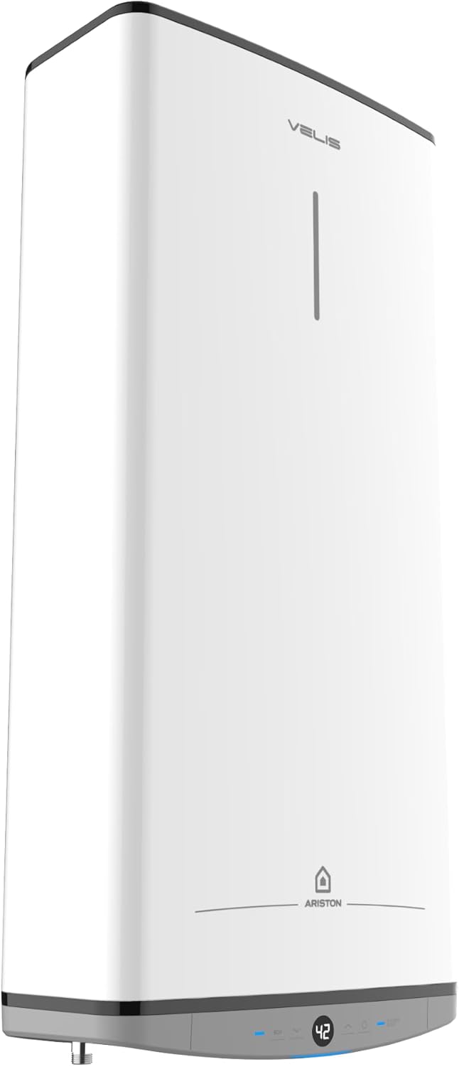 Ariston VELIS DUNE 45 litres - Chauffe-eau électrique Ultra-Plat - 13% d’Economies d’Energie - Conçu et fabriqué pour être installé en France.