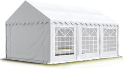 3x6 m Tente de réception/Barnum Blanc Toile de Haute qualité PVC 700 N