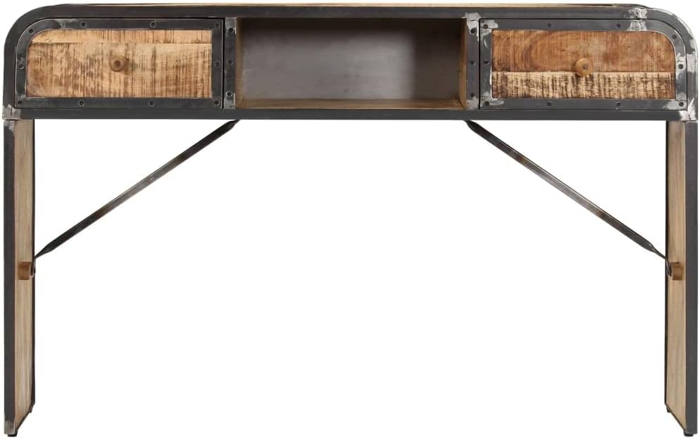 vidaXL Buffet Bahut Armoire Commode Meuble de Rangement Bois Manguier Massif