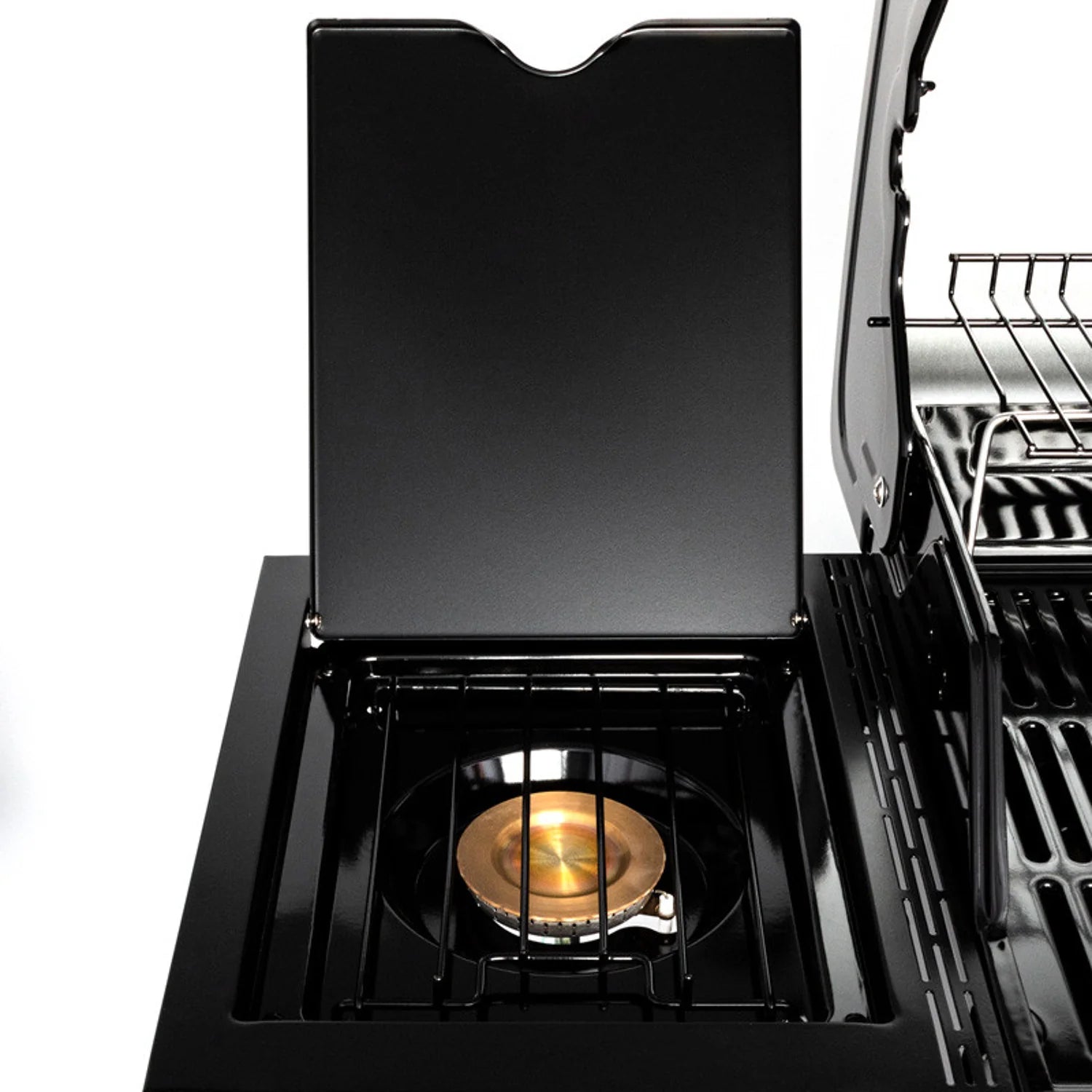 Barbecue au gaz BRISBANE - 4 brûleurs 14kW + réchaud Somagic -